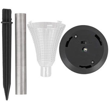 Солнечная садовая лампа 6x светодиодная встраиваемая лампа ФОНАРЬ для сада