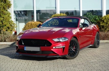 Ford Mustang VI Convertible Facelifting 5.0 Ti-VCT 450KM 2022 Ford Mustang SalonPL 1rej. 2023 V8 GT Tempomat Tempomat DriveMod FV23, zdjęcie 1