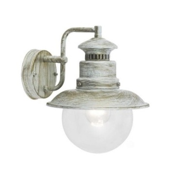 Kinkiet ogrodowy Brilliant biały E27 60 W