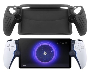 ЧЕРНЫЙ СИЛИКОНОВЫЙ ЗАЩИТНЫЙ ЧЕХОЛ для SONY PLAYSTATION Portal CFI Y1016