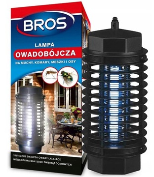 BROS LAMPA OWADOBÓJCZA NA KOMARY MUCHY OWADY ĆMY