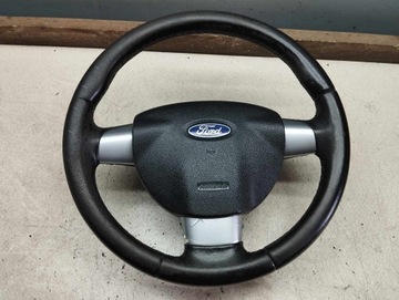 KIEROWNICA SKÓRA SKÓRZANA 4M51-3600-E FORD FOCUS II