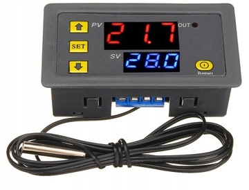 TERMOSTAT ELEKTRONICZNY REGULATOR TEMPERATURY 230V