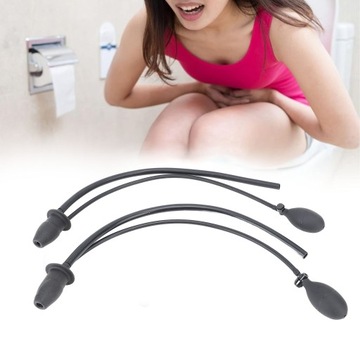 Набор силиконовых лампочек для клизм, надувной, простой в использовании KJ