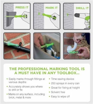 Маркер для разметки марксмановских отверстий до 100 мм.