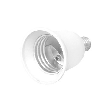 ADAPTER PRZEJŚCIE Z MAŁEGO GWINTU E14 NA DUŻY E27