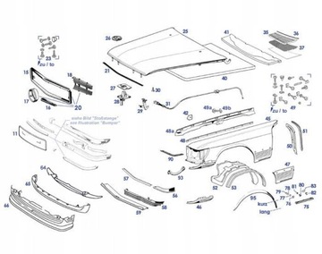 2 Шумоизоляция капота Mercedes 107 SL SLC