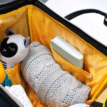 РЮКЗАК Canpol СУМКА ДЛЯ КОЛЯСКИ С ПЕНАЛАНАЛОМ Черный