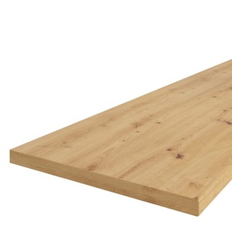 Meble kuchenne Modena 180cm+blat artisan/czarny