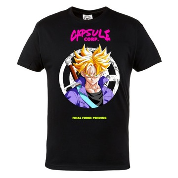 MĘSKA KOSZULKA DRAGON BALL MANGA CAPSULE CORP