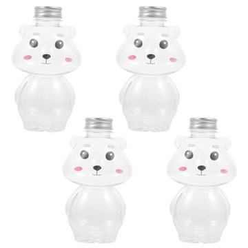 КАРТОННАЯ БУТЫЛКА ДЛЯ ЧАЯ С МОЛОКОМ 4 ШТ.