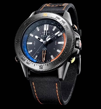 ZEGAREK TIMEX IQ KOMPAS TERMOMETR PŁYWY TW2V03900