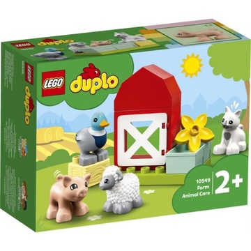 LEGO DUPLO Блоки 10949 Животные на ферме