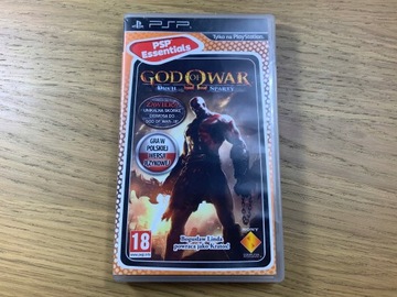 GOD OF WAR THE SPIRIT OF SPARTY диск очень хороший+полный комплект PL PSP