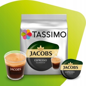 Tassimo Jacobs Espresso Classico, 16 sztuk