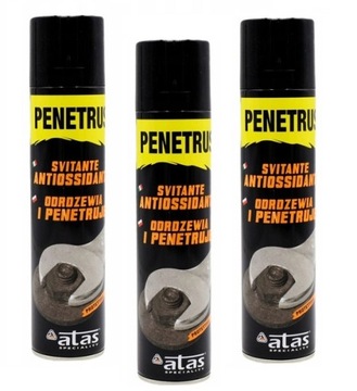 Odrdzewiacz do śrub Atas Penetrus 400 ml