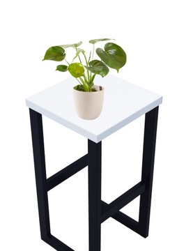 ПОДСТАВКА ДЛЯ ЦВЕТОВ LOFT ЧЕРНАЯ РАЗЛИЧНЫЕ ВИДЫ ПОЛОК ВЫСОТА 63 СМ