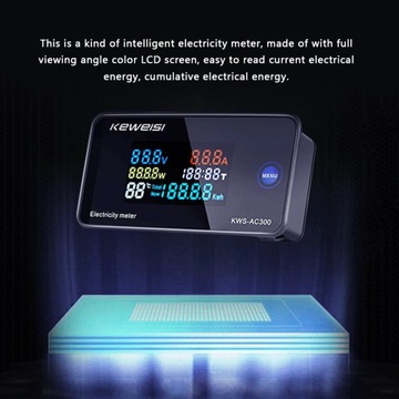 Цифровой вольтметр Амперметр AC50-300В