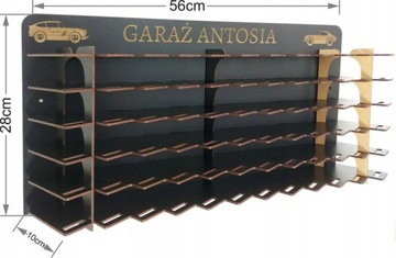 ПОЛКА-ОРГАНИЗАТОР ДЛЯ АВТОМОБИЛЕЙ HOT WHEELS С НАЗВАНИЕМ 72 МЕСТА