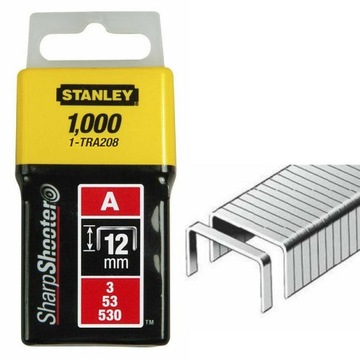 STANLEY 1-TRA208T ZSZYWKA ZSZYWKI A 12mm 1000szt
