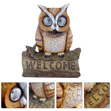 ZABAWKI ZEWNĘTRZNE ŚWIATŁA SOWA ŚWIATŁA KRAJOBRAZOWE