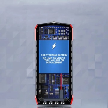 Jump Starter 28000mah Booster Автомобильный стартер Power Bank 12V 800A