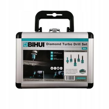 BIHUI ZESTAW OTWORNIC 6,8,10,12 mm + ADAPTER DBDMK5 BASIC MK5 , M14-HEX