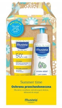 Mustela Summer Time Zestaw Mleczko SPF 50+ mleczko