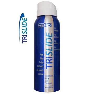 Triswim TRISLIDE спрей против натирания, 136 мл, велосипед для триатлона и серфинга