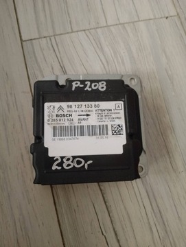 SENSOR PODUSZEK AIRBAG PEUGEOT 208 9812713380 0285012924