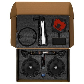 GŁOŚNIKI SAMOCHODOWE DLS CRPP AUDIO SYSTEM 100W 165MM DWUDROŻNE KOMPLET