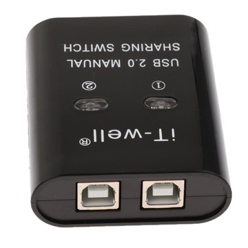 USB -переключатель коммутатора KVM Box Box Black