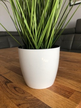 БЕЛАЯ ПЛАСТИКОВАЯ КРЫШКА ДЛЯ ЦВЕТОЧНОГО ВАЗОНА, 9,5 СМ