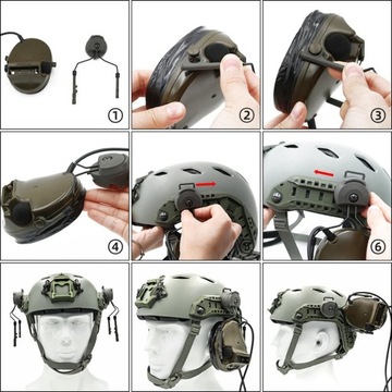 Адаптер ARC Rail для PELTOR COMTAC Tactical