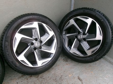 HONDA CRV V ALU RÁFKY Z PNEUMATIKA KOLA 235/55/R19 MICHELIN LETNÍ