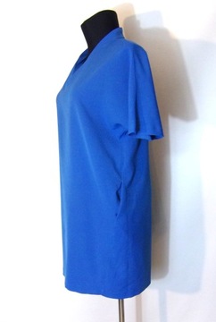 MONNARI sukienka niebieska z kieszeniami 44 plus size