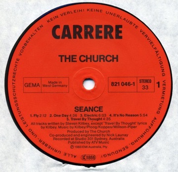 A - The Church - Seance
