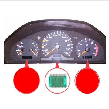 taśma naprawa licznika mercedes W210/W202/W208