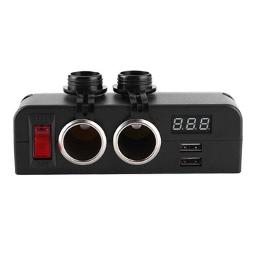 do do zapalniczki Splitter 3 w 1 USB wielofunkcyjn
