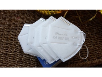 АНТИБАКТЕРИАЛЬНАЯ ЗАЩИТНАЯ МАСКА С ФИЛЬТРОМ FFP2 50