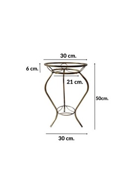 Одиночная металлическая подставка для цветов, подставка, подставка