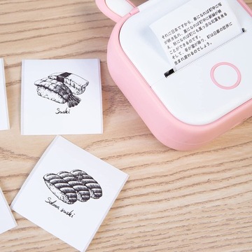 Белая термобумага для термопринтеров Phomemo T02 и M02X 10 лет