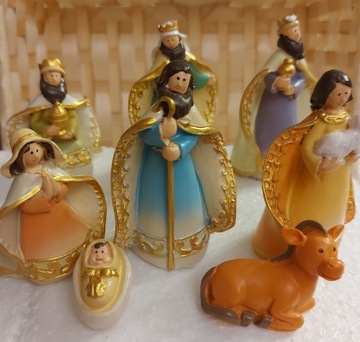 Szopka Bożonarodzeniowa Figurki do Szopki *ŻYWICA