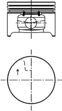 KOLBENSCHMIDT 40277620 PÍST