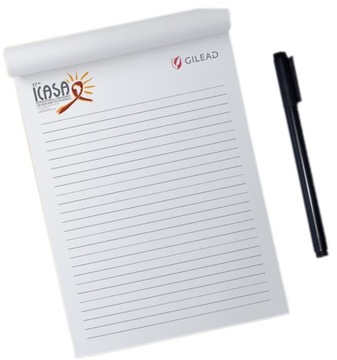 Рекламные блоки Notebook LOGO формата А5 50 шт.