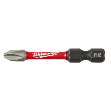MILWAUKEE ZESTAW 10 BITÓW SHOCKWAVE CD PH2 50MM