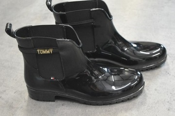 TOMMY HILFIGER Buty Kalosze krótkie r.41 26cm