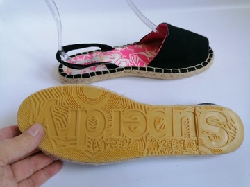 BY SUPERDRY - SANDAŁY, ESPADRYLE r.39 NOWE