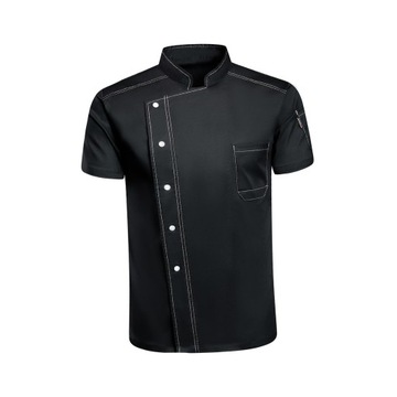Kurtka szefa kuchni unisex, oddychająca odzież kelnerska, kelnerka, lato 3X