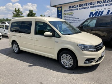 Volkswagen Caddy IV Kombi Maxi 2.0 TDI SCR BlueMotion Technology 102KM 2017 Volkswagen Caddy Niepełnosprawnych inwalida, zdjęcie 1